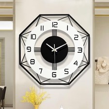 Large 50cm Metal Wall Clock