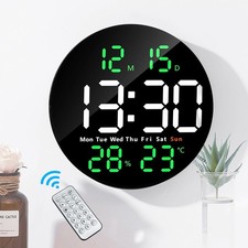 LED Wall Clock Digital Wall