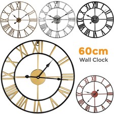 GARDEN WALL CLOCK ROMAN LARGE