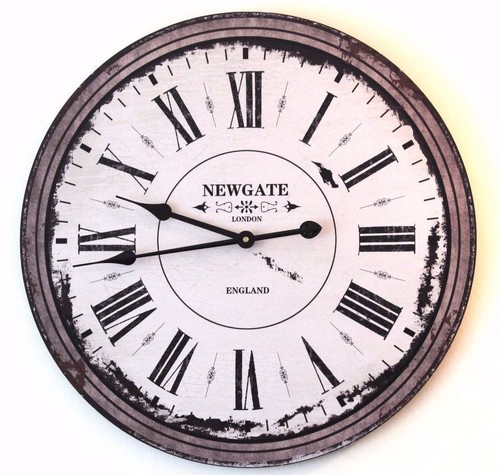 Large 60cm wall clock - wall, interior